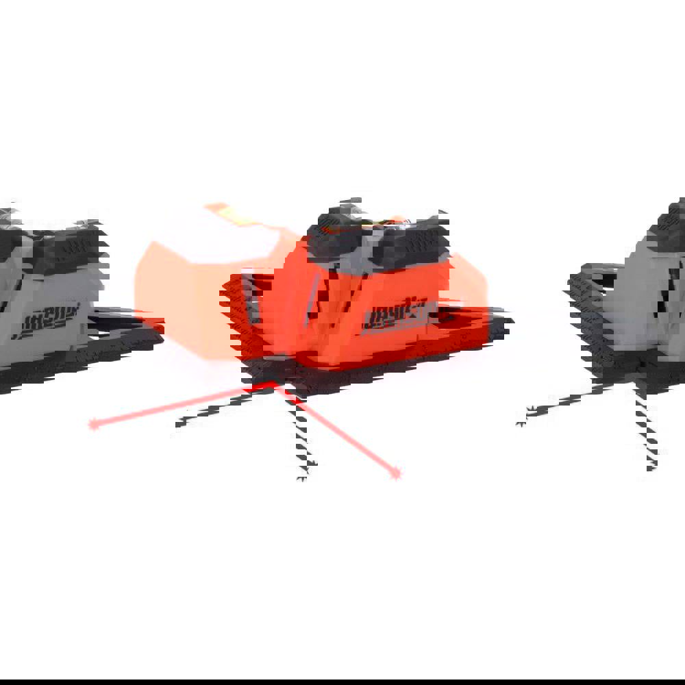 Line Laser Level: 2 Beams, Class II, Red Beam